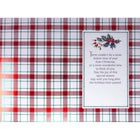 Rosedale Gold 5-1/2" x 8" Christmas Greeting Cards/Envelopes - 6 Pack-Printed on premium uncoated paper