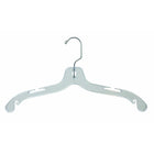 Eddie's Hang-Up Display Ltd. Heavyweight Top Hanger - 17" - Clear - 100 Pack-17" Top Hanger