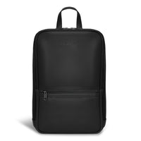Champs Onyx Leather Classic Backpack - Black-CHAMPS Onyx Collection Classic Backpack
