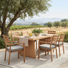 Zuo Rader Dining Chair - Natural - Set of 2-Dimensions: 25.4" L x 23.2" W x 34.3" H
