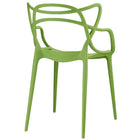Modway Entangled Dining Set - Green - 2 Pack-Non-marking foot caps