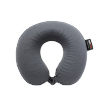 ObusForme Charcoal Infused Gel Travel Neck Pillow-U-Shape designed memory foam conforms to head and neck