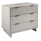 Manhattan Comfort Granville 37.8" Modern Dresser - Light Grey-Home Assembly Required. All Hardware Included