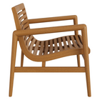 Modway Hayden Outdoor Teak Wood Armchair - Natural-Non-Marking Floor Glides