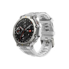 Amazfit T-REX 3 Smartwatch - Grey-Built for Adventure: Endure any challenge with a 316L stainless steel bezel and buttons. The military-grade body can resist 158°F heat and -22°F cold. Water-resistant to 328 Feet, the watch is great for surfing and can be used for freediving to a depth of 147 Feet