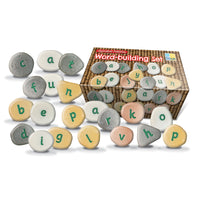 Yellow Door Alphabet Pebbles Word-Building Set-Develops key skills in a playful way