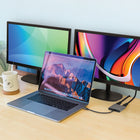 Staples Tech USB-C to Dual HDMI 1.4 Adapter-High Speed USB 3.0 Data Transfer