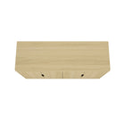 Manhattan Comfort Rivington 60" Modern 4-Door Sideboard - Natural Oak-9