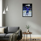 Steven Stamkos Tampa Bay Lightning Lifting 2021 Stanley Cup - Framed Canvas - 22" x 31"-Ready to hang - arrives fully assembled