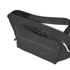 Nicci Waist Bag with Front Zipper Pocket - Black-Inside zipper pocket 