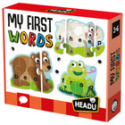 Headu My First Words Self-Correcting Puzzles - Set of 48-First reading and first writing