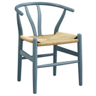 Modway Amish 29" Wood Dining Chair - Harbor Blue-Elm Wood Dining Chair