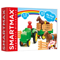 SmartMax My First SmartMax - Farm Tractor-Build a magnetic tractor and move around the farm