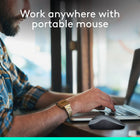 Logitech M185 Wireless Mouse - Black-Universal Compatibility: Your Logitech mouse works with your Windows PC, Mac, or laptop, so no matter what type of computer you own today or buy tomorrow your mouse will be compatible
