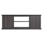 Manhattan Comfort Franklin 60" Traditional TV Stand - Brown-Traditional Barnlike Free Standing TV Stand for Living Room and Bedroom use