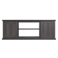 Manhattan Comfort Franklin 60" Traditional TV Stand - Brown-Traditional Barnlike Free Standing TV Stand for Living Room and Bedroom use