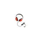 Califone Listening First Stereo On-Ear Headphone - Red-Red on-ear headphones deliver optimum sound quality