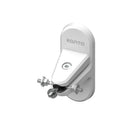 Kanto Universal Satellite Speaker Wall Mount Brackets - White-Swivels up to 90° left or right depending on speaker size.