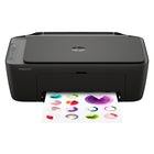 HP DeskJet 2955 All-in-One Printer - Black-All-in-one printer for printing, scanning, and copying, includes setup cartridges, power cord, guides, supports mobile printing via HP app, AirPrint, and Mopria