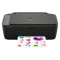 HP DeskJet 2955 All-in-One Printer - Black-All-in-one printer for printing, scanning, and copying, includes setup cartridges, power cord, guides, supports mobile printing via HP app, AirPrint, and Mopria