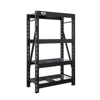 Cat Industrial Shelving with 4 Shelves - 36"W x 18"D x 60"H-Connect multiple Cat Shelving Units for larger spaces