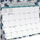 Blueline 2027 Tiles Monthly Wall Calendar - 15" x 12" - Bilingual-Numbered weeks