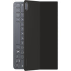 Samsung Galaxy Tab S11 Book Cover Keyboard Slim - Black-Features a metal accent around the camera and a refined two-tone design for a polished, premium look