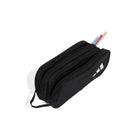 Adidas 2-Zipper Pencil Case - Black-Carry loop on end