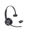 Yealink WH64 Hybrid Mono Wireless Headset - Microsoft Teams-The Yealink WH64 Hybrid is a wireless headset with a DECT dongle for Hybrid working.