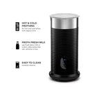 Keurig  K-Café  Barista Bar Single Serve Coffee Maker and Frother-Brew over ice: Brews by starting hotter to extract full flavour, then cooling down for less ice melt