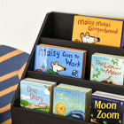 HOMCOM Kids Bookcase with Storage Drawer - Brown-Smooth finish make clean effortless
