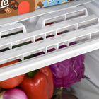 HOMCOM Mini Fridge with Freezer and Reversible Door - Black-Reversible hinge door caters to different user habits