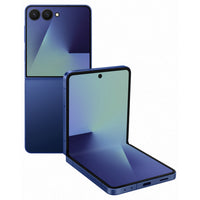 Samsung Galaxy Z Flip7 - 512 GB - Blue Shadow - Unlocked-Enjoy an enhanced cover screen that is larger and more efficient - without ever having to open your phone