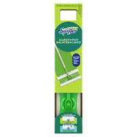 Swiffer Sweeper Dry + Wet Starter Kit-This 2-in-1 tool is a convenient combination of both a broom and a mop! Yep, you can add versatility to your cleaning routine by using the Sweeper with either Dry or Wet cloths