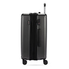 Swiss Gear Hardside Spinner 24" Checked Luggage - Dark Grey-TSA-approved combination lock for added security