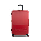Reebok Time Out 30" Hardside Spinner Luggage - Red-Telescopic trolley handle ergonomically designed for comfort and durability with multi-stage locking heights with reinforced top and side handle
