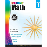 eBook: Spectrum 704561-EB Spectrum Math - Grade 1-You will receive two emails: one confirming your entire order, and one with a "Download Software" buttonYou can download immediately or return to your email to download later