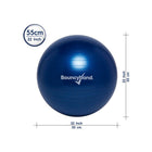 Bouncyband Non-Rolling Balance Ball Chair for Middle/High School Kids - 55 cm-As a flexible chair it improves focus and provides an outlet for excess energy alleviating anxiety, stress and boredom