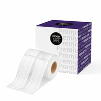 Premium Tape File Folder Labels - Compatible with Dymo 30327 - Black on White - 9/16" x 3-7/16" - 260 Labels-Color: Black / White