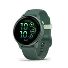 Garmin vivoactive 6 Smartwatch - Metallic Jasper Green with Jasper Green Band-BODY BATTERY ENERGY MONITORING - See your energy levels throughout the day, so you’ll know when your body is charged up and ready for activity or drained and needing to recharge with restful sleep. And get even more details and personal insights on how sleep, naps, daily activities and high stress specifically impact your energy.
