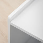 PawHut Cat Hidden Litter Box Enclosure - White-Colour: White 