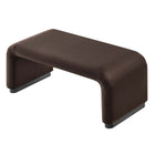 Modway Koda Performance Velvet Waterfall Ottoman - Black/Chocolate Brown-8