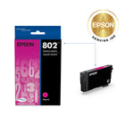 Epson 802 Ultra Ink Cartridge - Standard Capacity - Magenta-Worry-free handling - smudge, fade and water resistant prints 