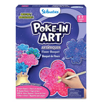 Skillmatics Poke In Art Magical Flowers-Helps develop important skills like hand-eye coordination, fine motor control, and creative thinking