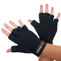 Impacto ST8206 Half Finger Impact Glove, Medium-Anti-impact and anti-vibration glove