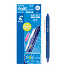 Pilot Frixion Clicker Retractable Erasable Gel Pens, 0.7mm, Blue, 12 Pack-Retractable Erasable gel ink rollerball pen
