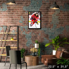 Jesper Bratt New Jersey Devils - Framed Canvas - 22" x 31"-Officially licensed by the NHL and NHLPA