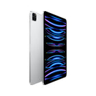 Apple iPad Pro 11" Liquid Retina Display - Wi-Fi - M2 Chip - 128 GB - Silver-12MP Wide camera, 10MP Ultra Wide back camera and LiDAR Scanner for immersive AR