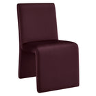 Modway Emory Upholstered Performance Velvet Dining Side Chair - Mulberry-Padded Performance Velvet Seat