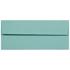 JAM Paper #10 Business Envelopes, 4 1/8 x 9.5, Aqua Blue, 500 Pack (1523976H)-Product Type: Recycled Envelope